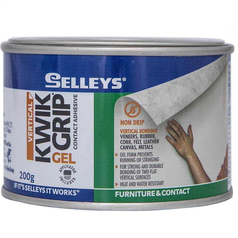 Selleys 200g Kwik Grip Gel Vertical Contact Adhesive I/N 1230024 Bunnings Warehouse