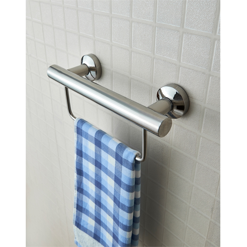 Evacare 300mm Towel Rail With Grab Rail Bunnings Warehouse