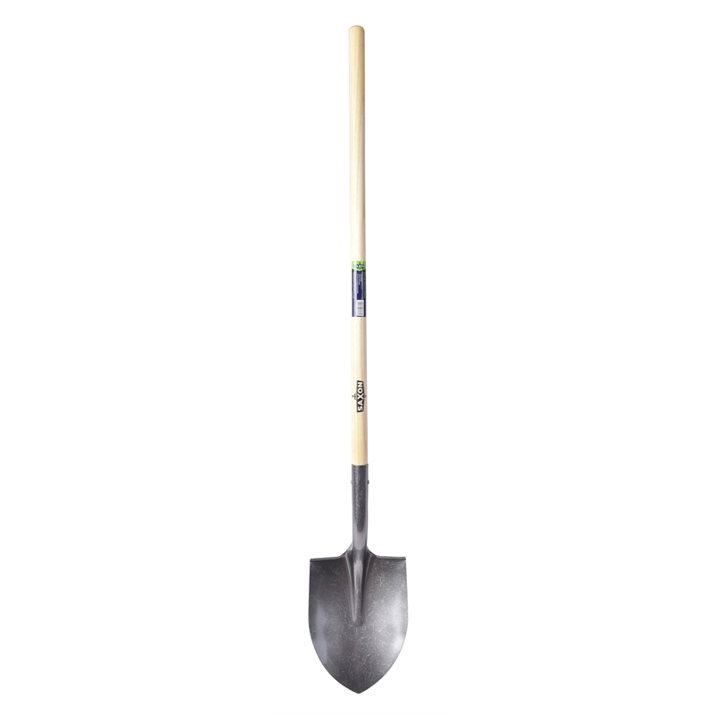 shovel with round handle