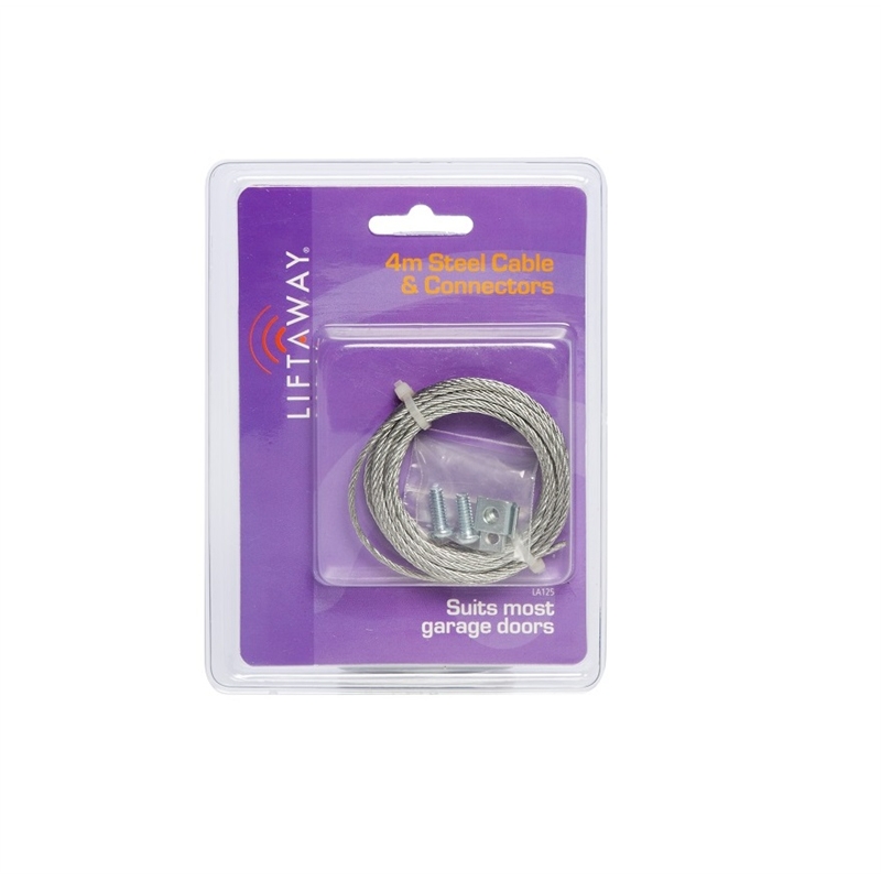 Garage Door Locks Available From Bunnings Warehouse Liftaway Steel Cable And Connectors