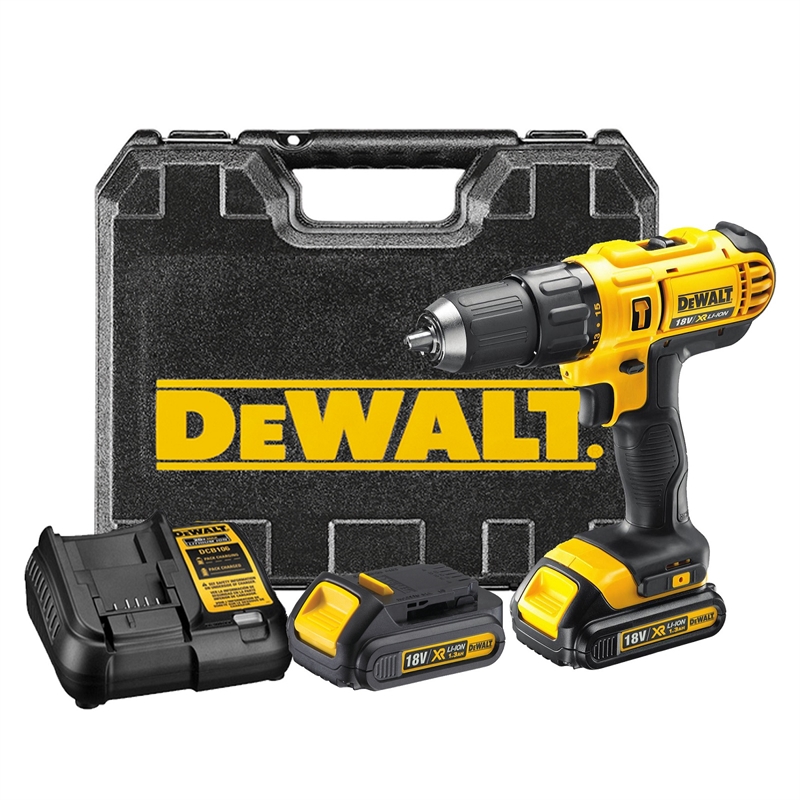 DeWALT 18V Li-ion 2 Speed Hammer Drill | Bunnings Warehouse