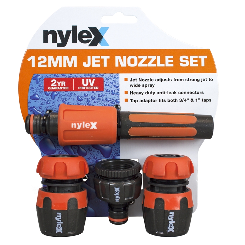 Nylex 12mm Jet Nozzle Hose Set I/N 3120733 Bunnings Warehouse