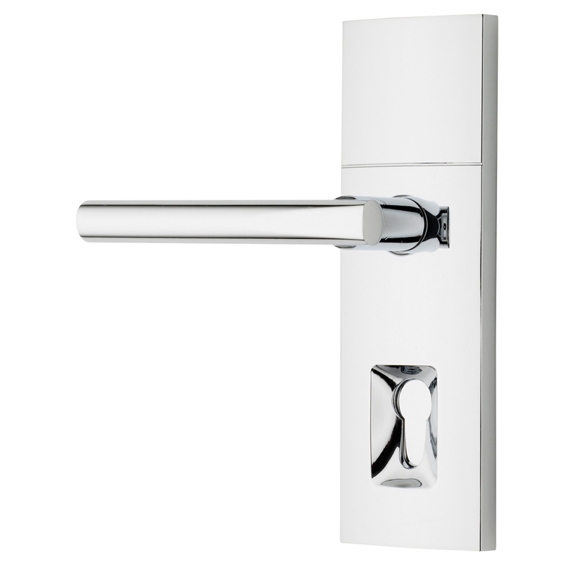 Gainsborough Trilock Contemporary Align Satin Chrome Leverset Dummy