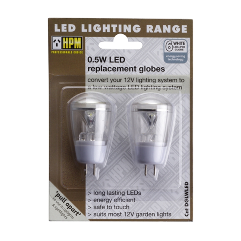 HPM 12V LED Garden Light Bulbs 2 Pack Bunnings Warehouse