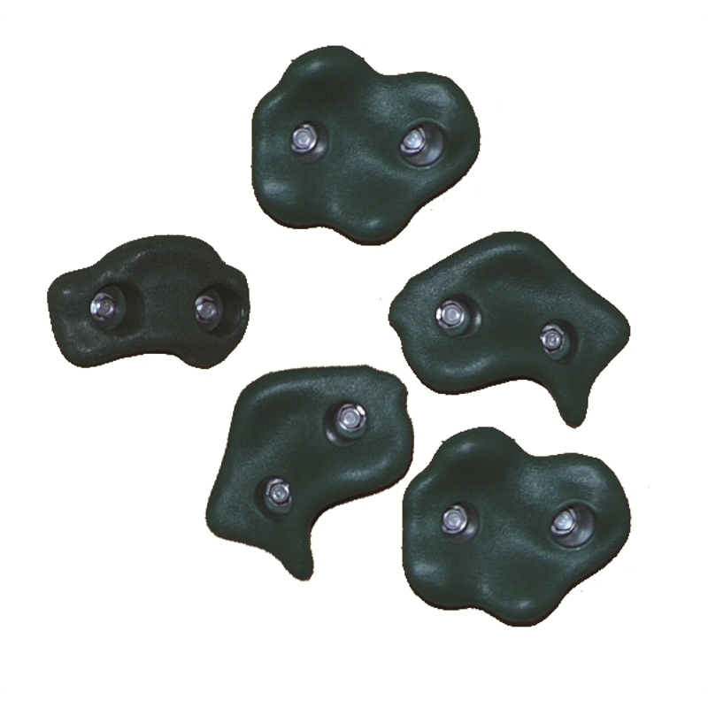 Swing Slide Climb Green Climbing Rock Grips Pk 5 I/N 3320808