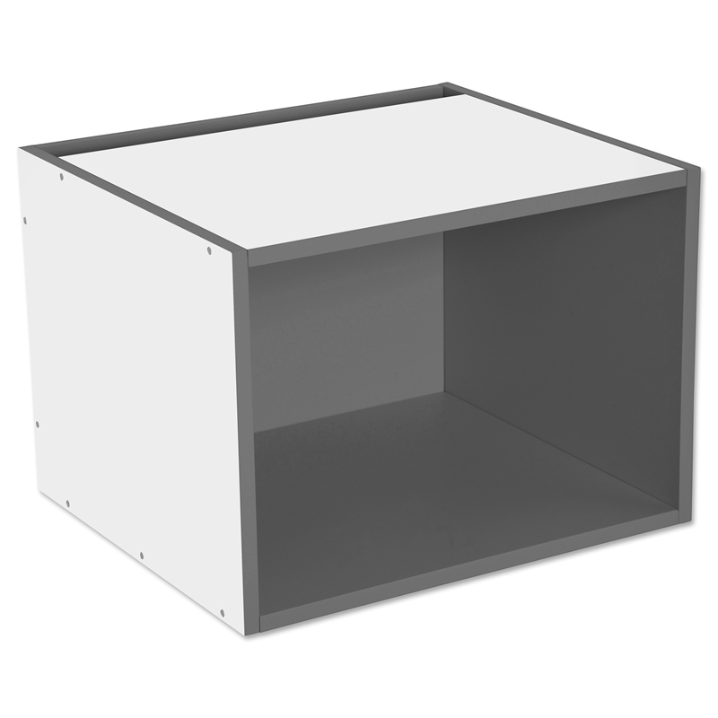 Kaboodle 600mm Smoked Grey Microwave Box | Bunnings Warehouse