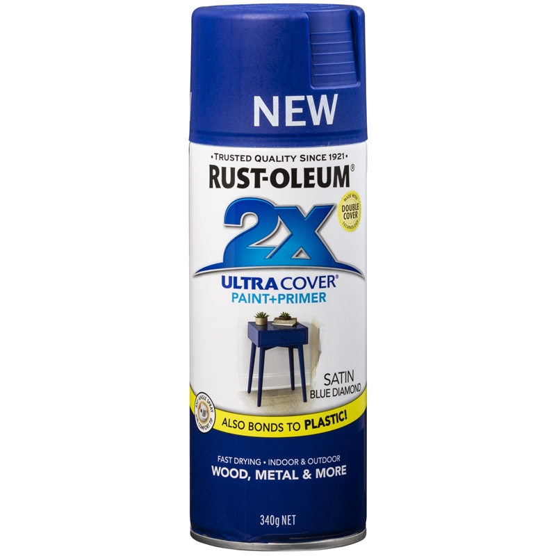 rust oleum spray paint blue