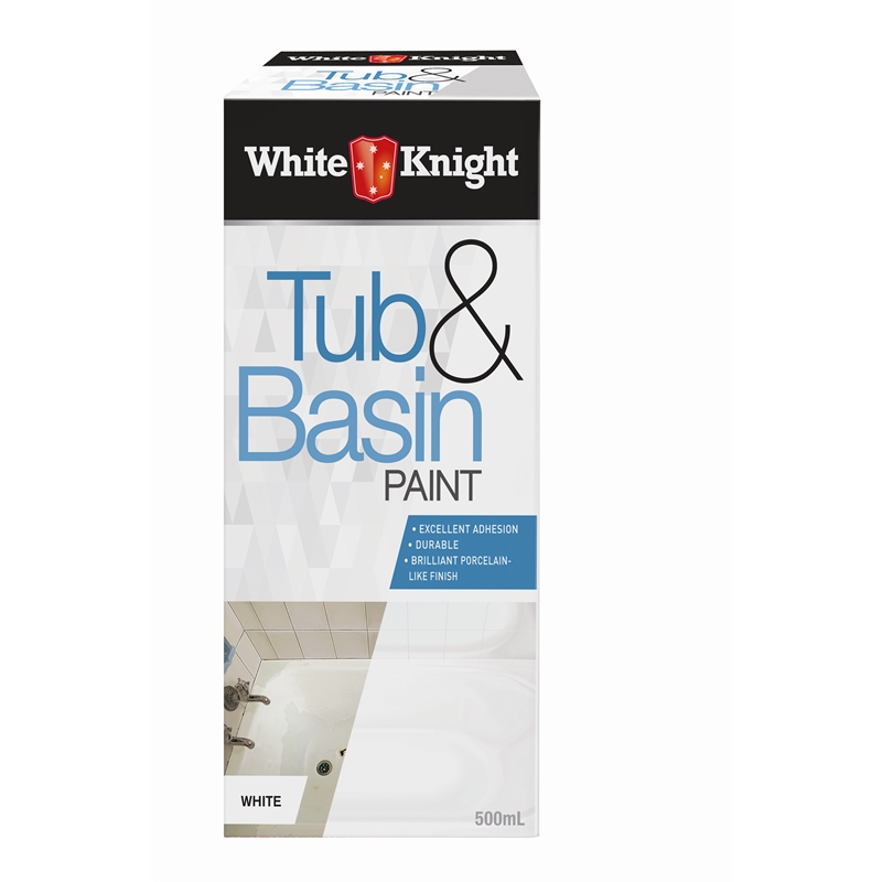 White Knight 500ml White Tub And Basin Paint