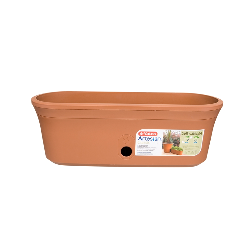 Yates 450mm Artesian Terracotta Self Watering Trough I/N 2940479