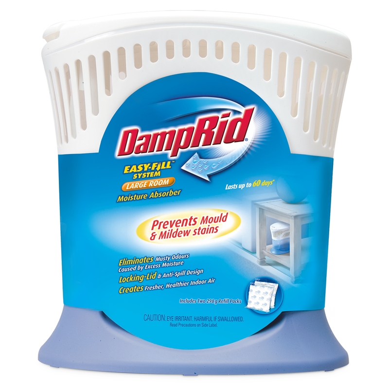 Damprid 590g Large Room Easy Fill System Moisture Absorber In 4470042