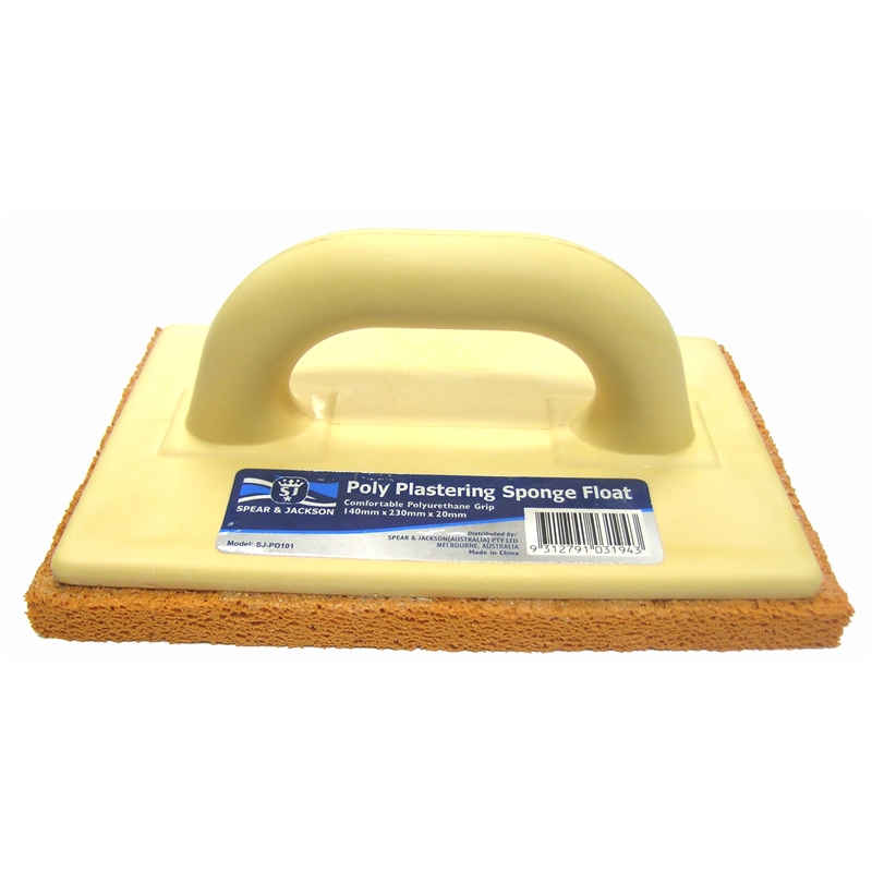 Spear & Jackson 230mm Polyurethane Sponge Plasterers Float