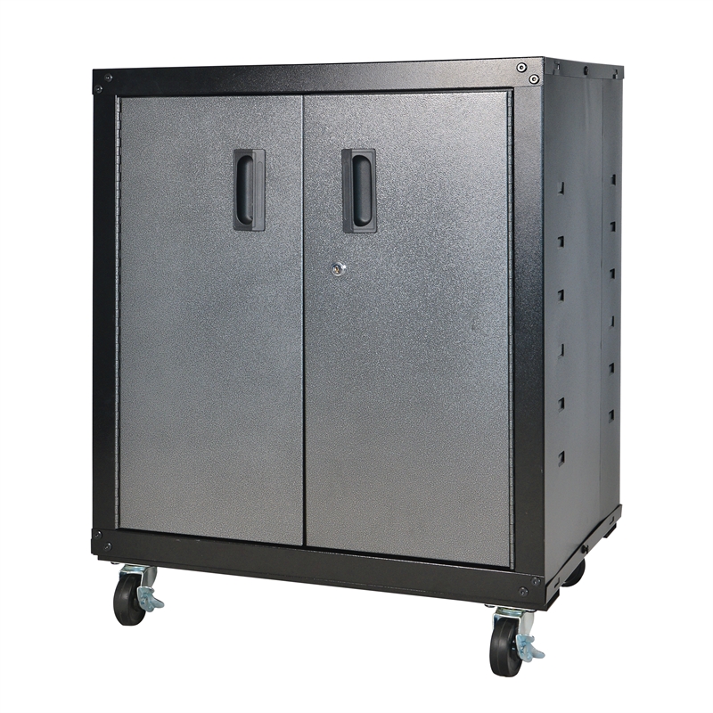 Qiq Fix Romak 2 Door Mobile Garage Cabinet | Bunnings ...