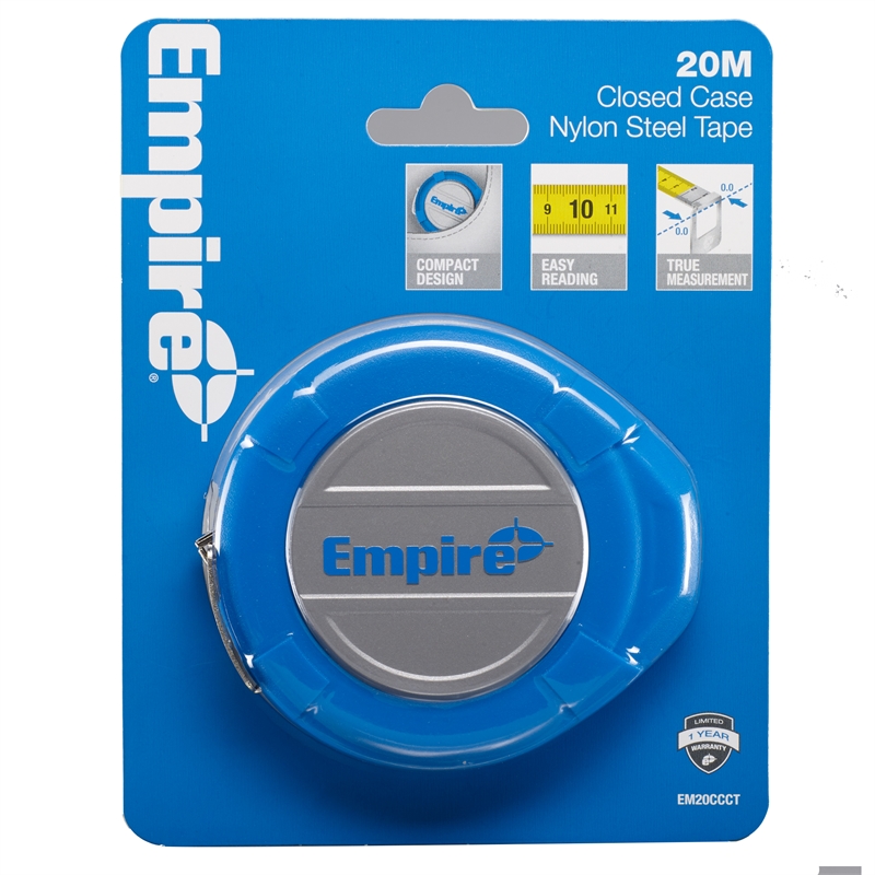 Empire 20m Closed Case Tape Measure Bunnings Warehouse