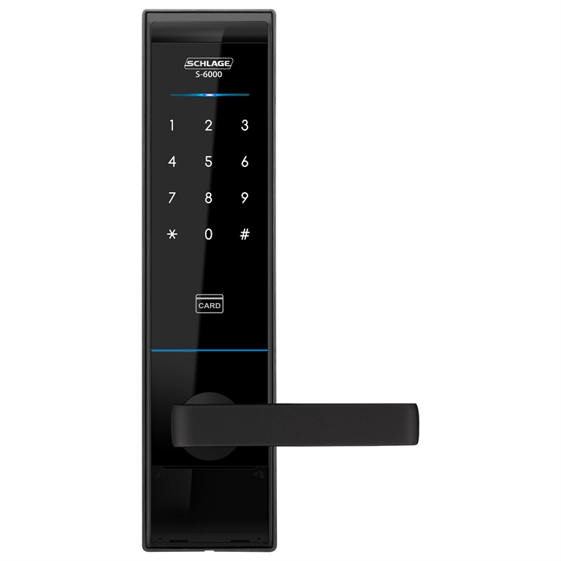 Schlage Black S6000 Digital Touchpad Door Lock Bunnings Warehouse