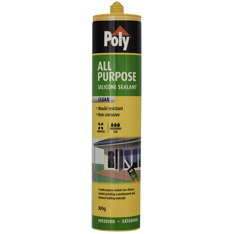 Polyfilla 300g All Purpose Silicone I/N 1230055 Bunnings Warehouse