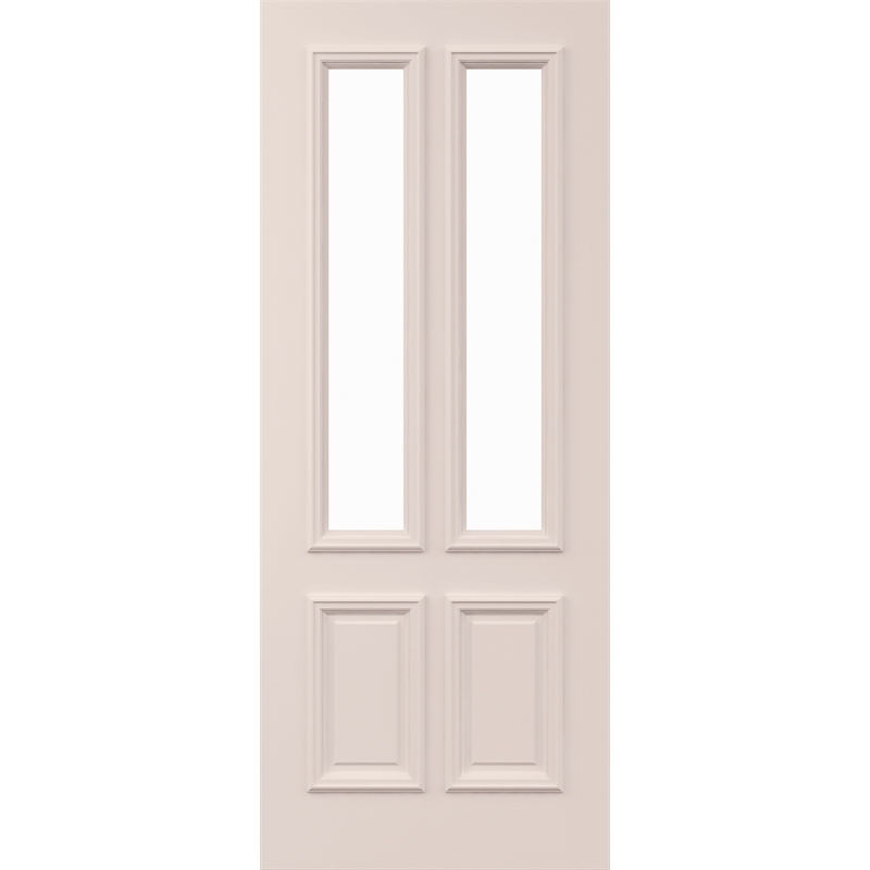 Corinthian Doors 2040 x 820 x 40 Classic PCL 4G Primed Clear Glass ...