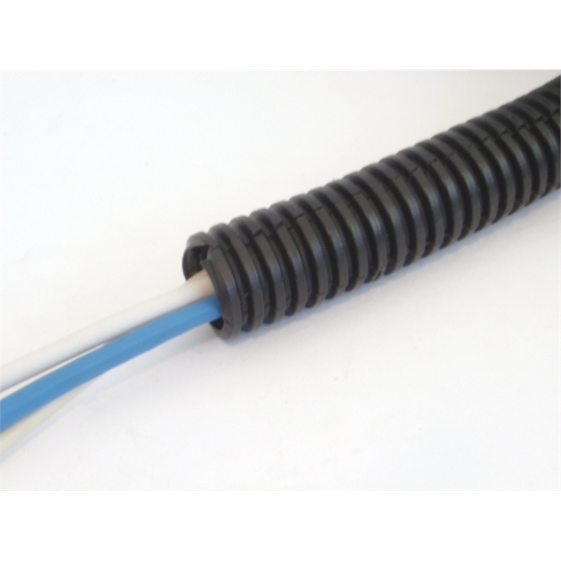 Cable Management Zone 2m Roll Large Tube Wht Cc6792 Bunnings Warehouse