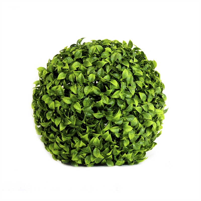 UNREAL 38cm Pittosporum Artificial Topiary Ball Bunnings Warehouse
