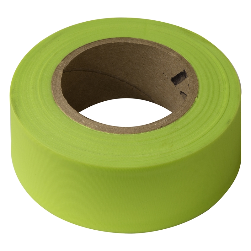 IRWIN Flourescent Lime Flagging Tape | Bunnings Warehouse