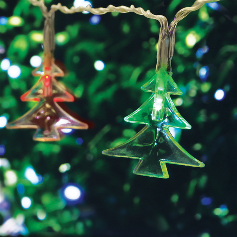 Lytworx 24 LED Solar Multicolour String Lights With Christmas Tree ...