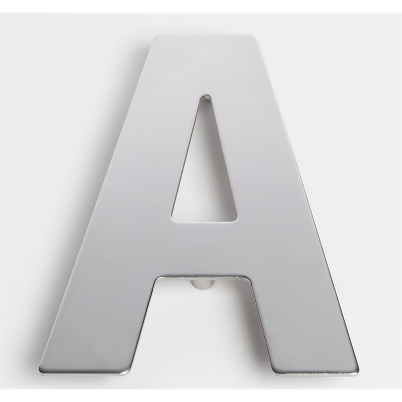 Sandleford 130mm A Chrome Plated Stainless Steel Letter | Bunnings ...