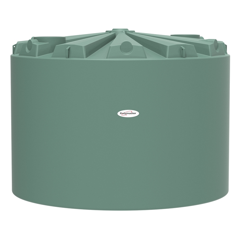 Polymaster 50,000L Round Mega Water Tank - Rivergum | Bunnings Warehouse