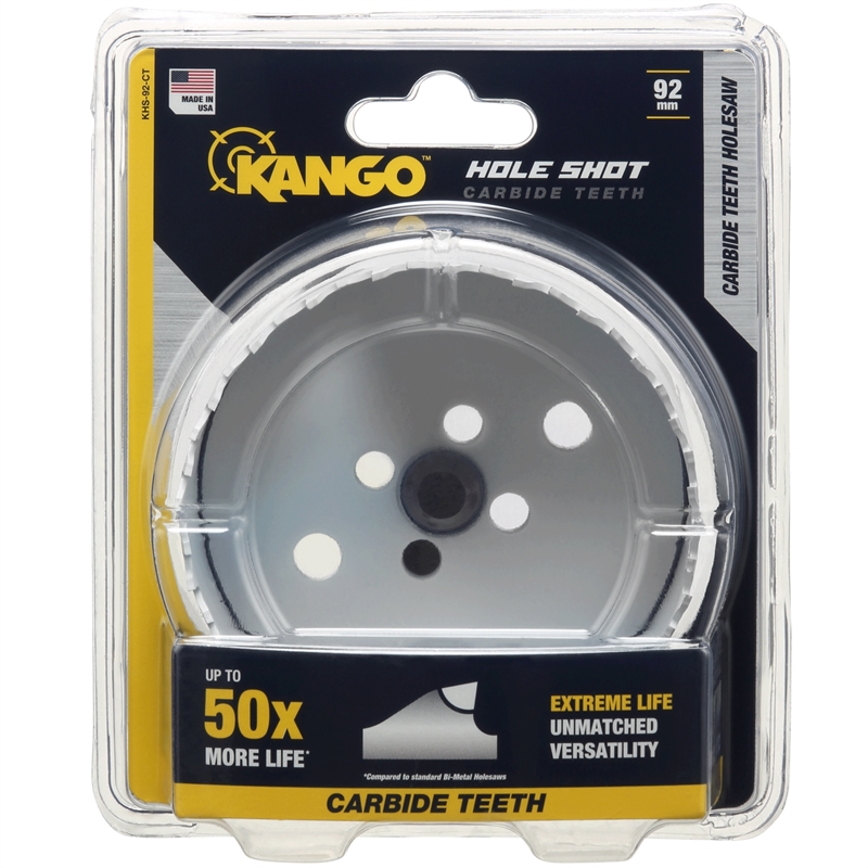 Kango 92mm 5TPI Hole Shot Carbide Teeth Hole Saw Bunnings Warehouse