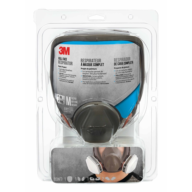 3M Full Face Respirator | Bunnings Warehouse