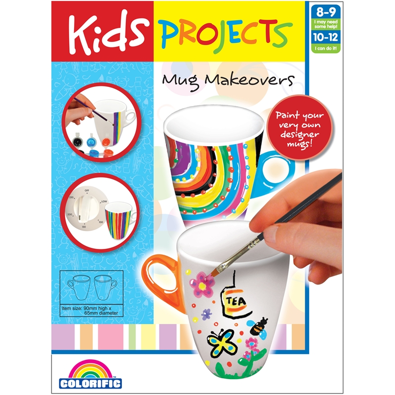 Kids Projects Mug Makeovers Craft Kit | Bunnings Warehouse