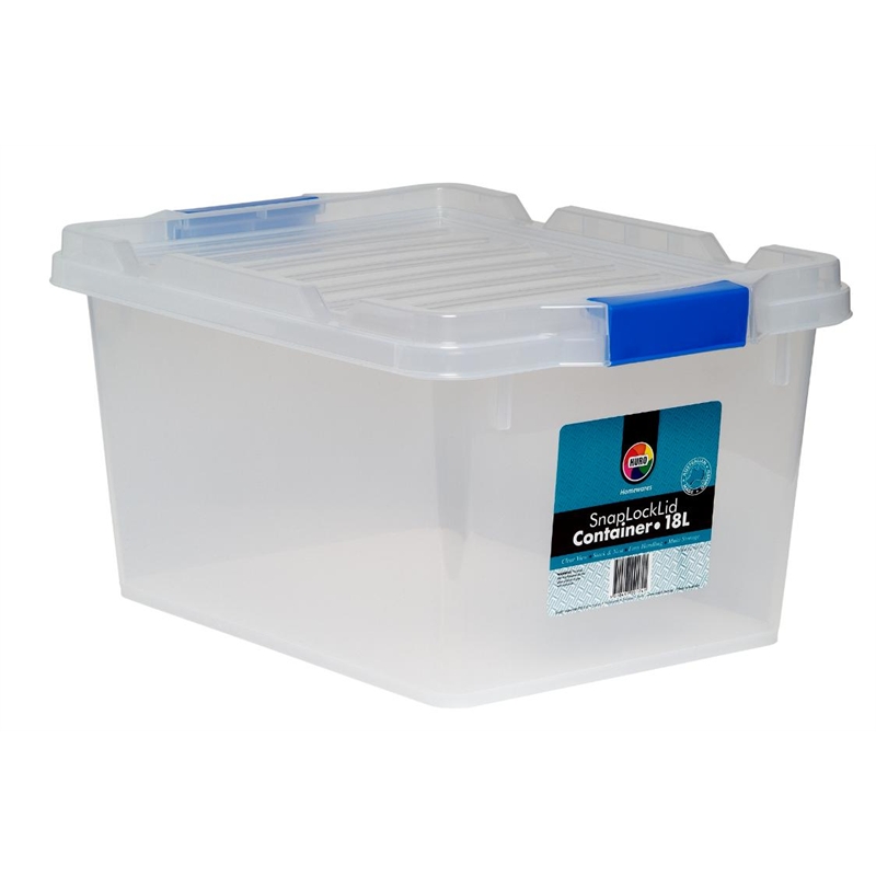 Willow 18L Huro Snap Lock Storage Container Bunnings Warehouse