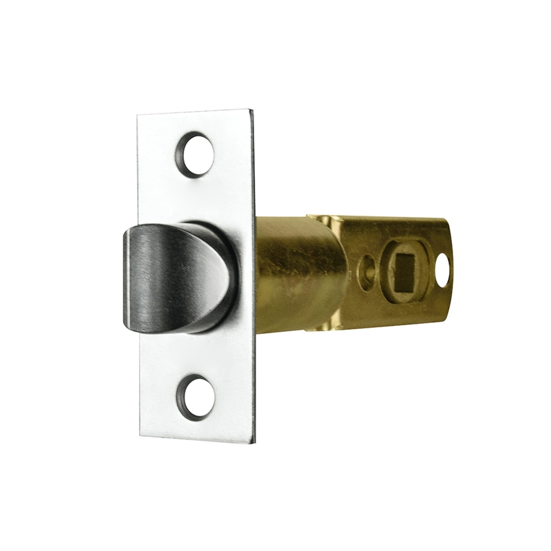 Ikonic Brushed Nickel Rectangular Adjustable Door Latch Bunnings