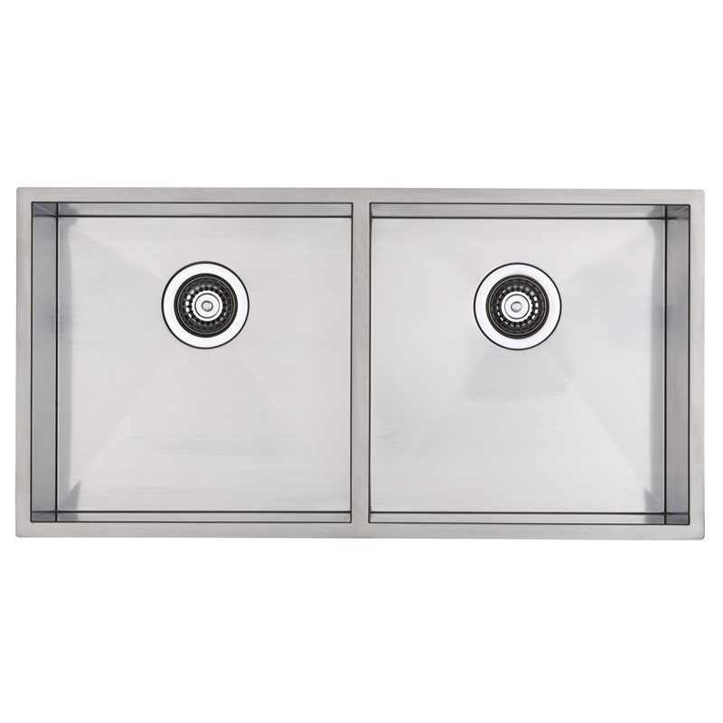Blanco 90cm Stainless Steel Cabinet Double Bowl Sink