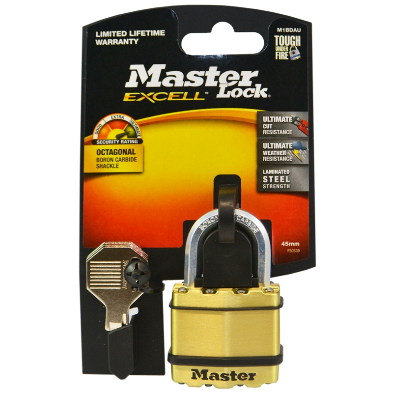Master Lock 45mm Excell Padlock Bunnings Warehouse
