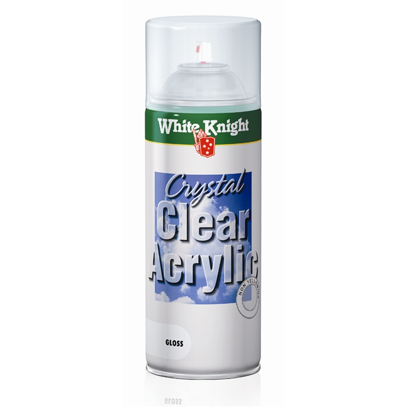 White Knight 310g Crystal Clear Acrylic Clear Gloss I/N 1583964