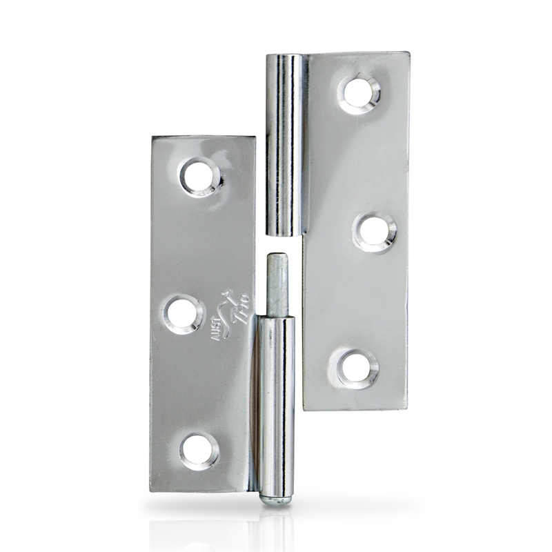 Trio 85mm Chrome Right Handed Lift Off Door Hinge Bunnings Warehouse