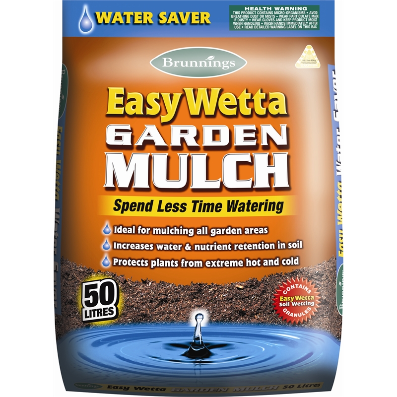 Brunnings 50L Easywetta Mulch I/N 2960220 Bunnings Warehouse