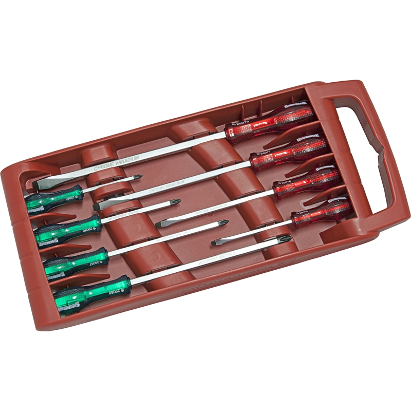 Sidchrome 8 Piece Thru Tang Screwdriver Set Bunnings Warehouse