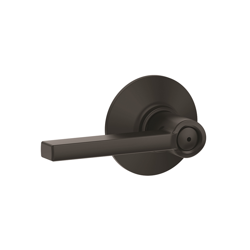 Schlage Black F Series Latitude Privacy Leverset Bunnings Warehouse