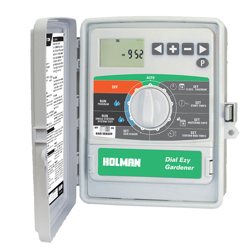 Holman 6 Station Dial Ezy Gardener Outdoor Irrigation Controller