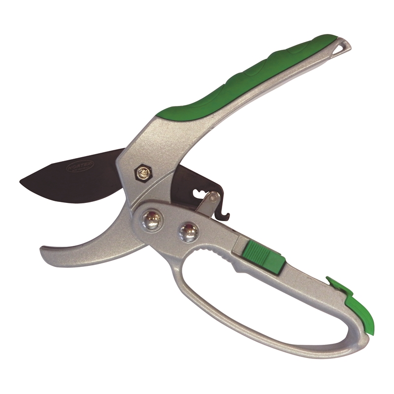 Hortex Finger Guard Ratchet Pruner | Bunnings Warehouse