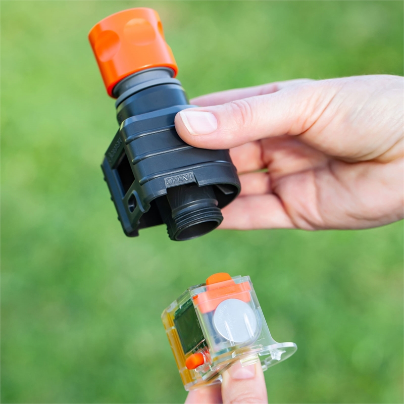 gardena smart flow hose pipe water meter