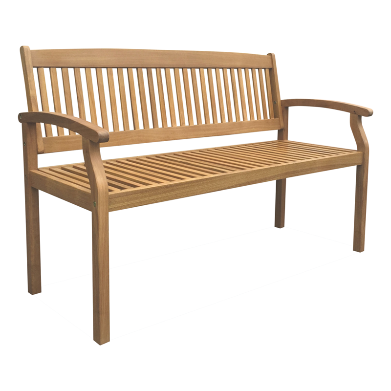 Mimosa 130cm Hampsted Timber Bench Bunnings Warehouse