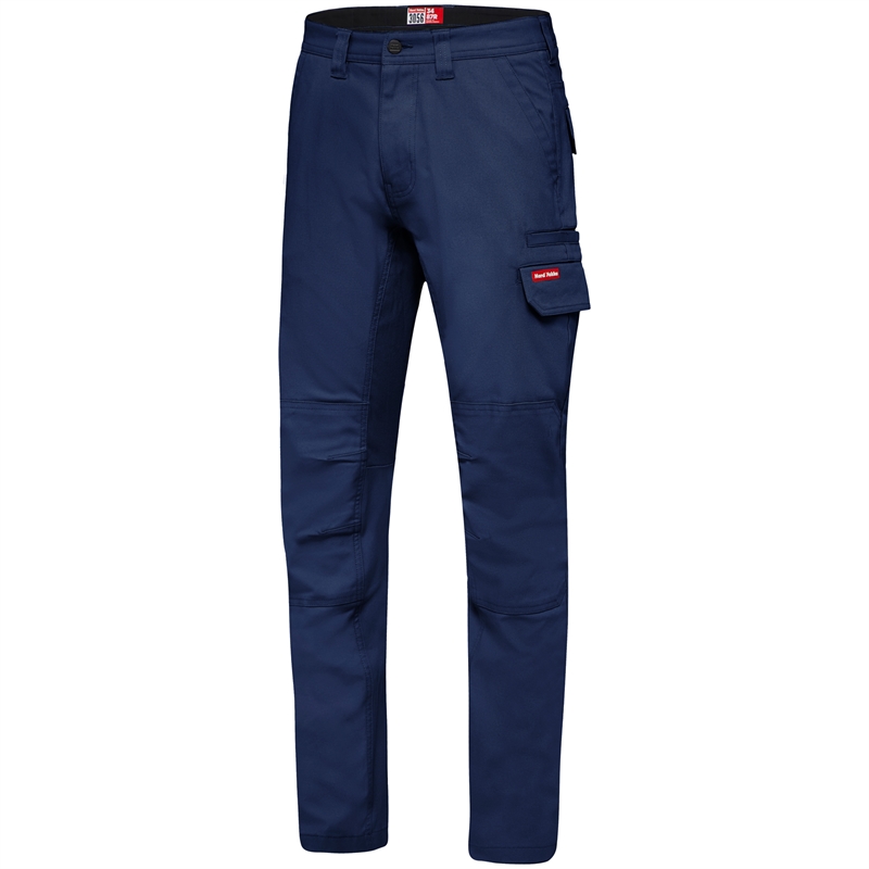 Hard Yakka 92R Navy 3056 Stretch Canvas Cargo Pants Bunnings Warehouse