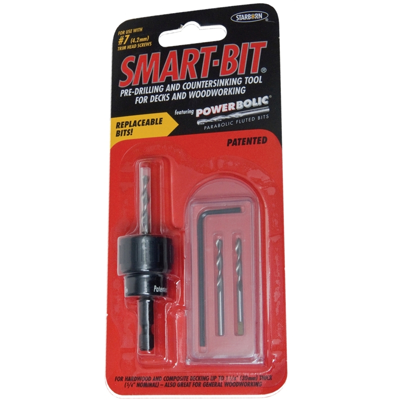 Powers No.10 SmartBit Flat Head Countersink Drill Bit I/N 6360119