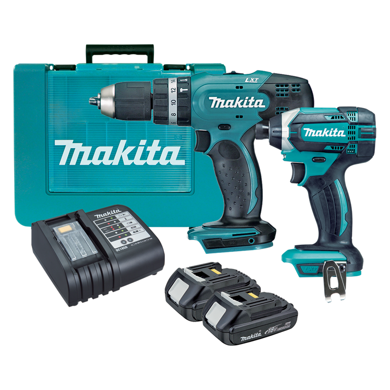 Makita 18V 2 Piece Cordless Drill Kit | Bunnings Warehouse