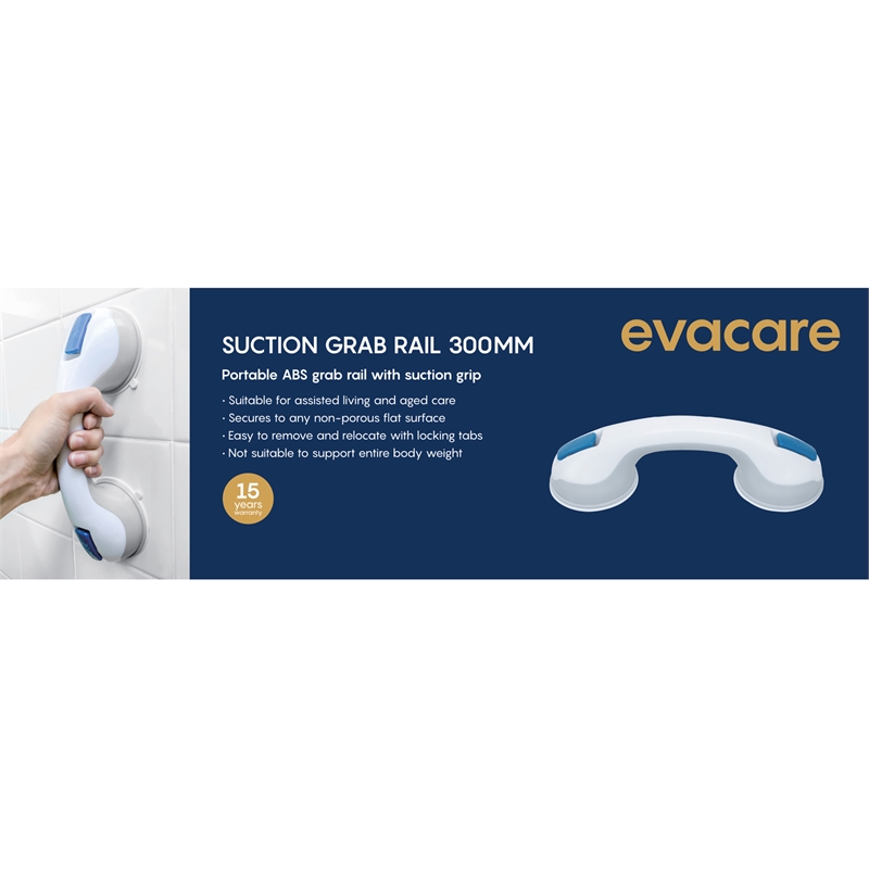 Evacare 300mm Suction Grab Rail Bunnings Warehouse