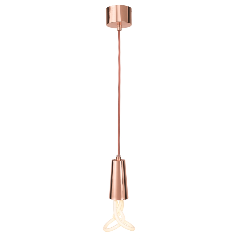 Brilliant 180cm Copper Twist Pendant Suspension Kit Bunnings Warehouse
