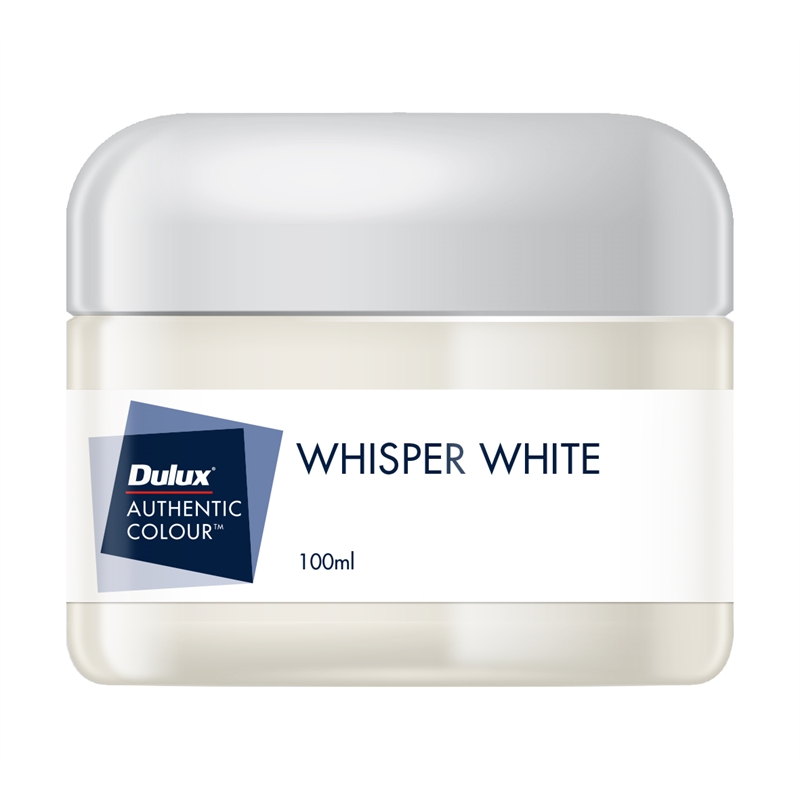 Dulux 100ml Whisper White Sample Pot Bunnings Warehouse