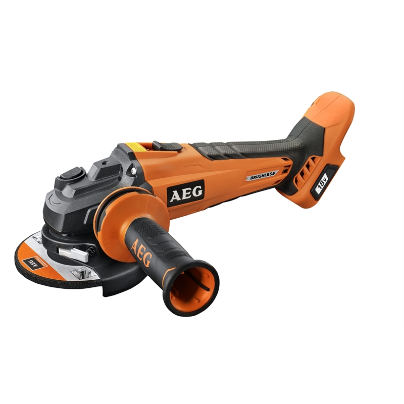 AEG 125mm 18V Brushless Angle Grinder - Skin Only I/N 6230199 ...