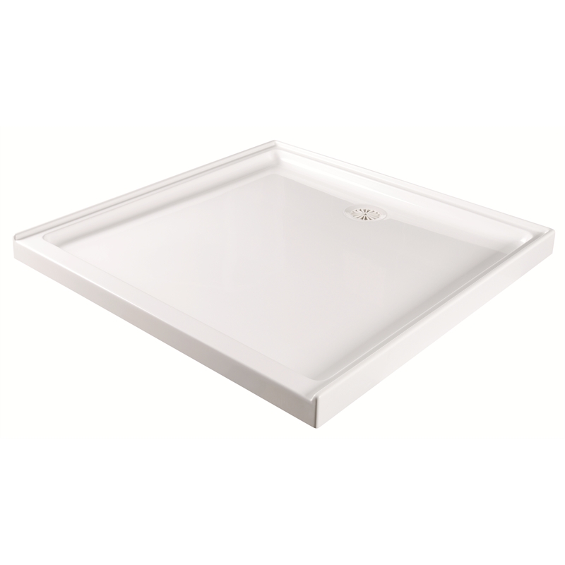 Marbletrend 1500 x 900mm Project Rear Outlet Shower Base I/N 5130008 | Bunnings Warehouse